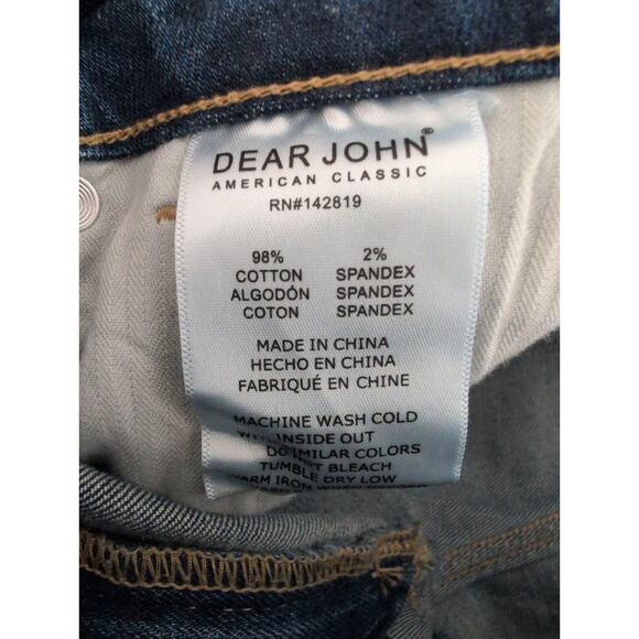 Dear John Jeans Women Size 29x34* Rosa High Rise Flare BohoChic Denim NEW - Picture 6 of 10